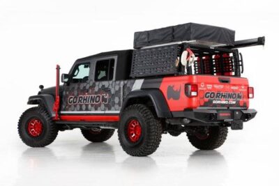 Go Rhino 5950000T - XRS Overland Xtreme Rack - Jeep Gladiator JT - Textured Black - Bild 3